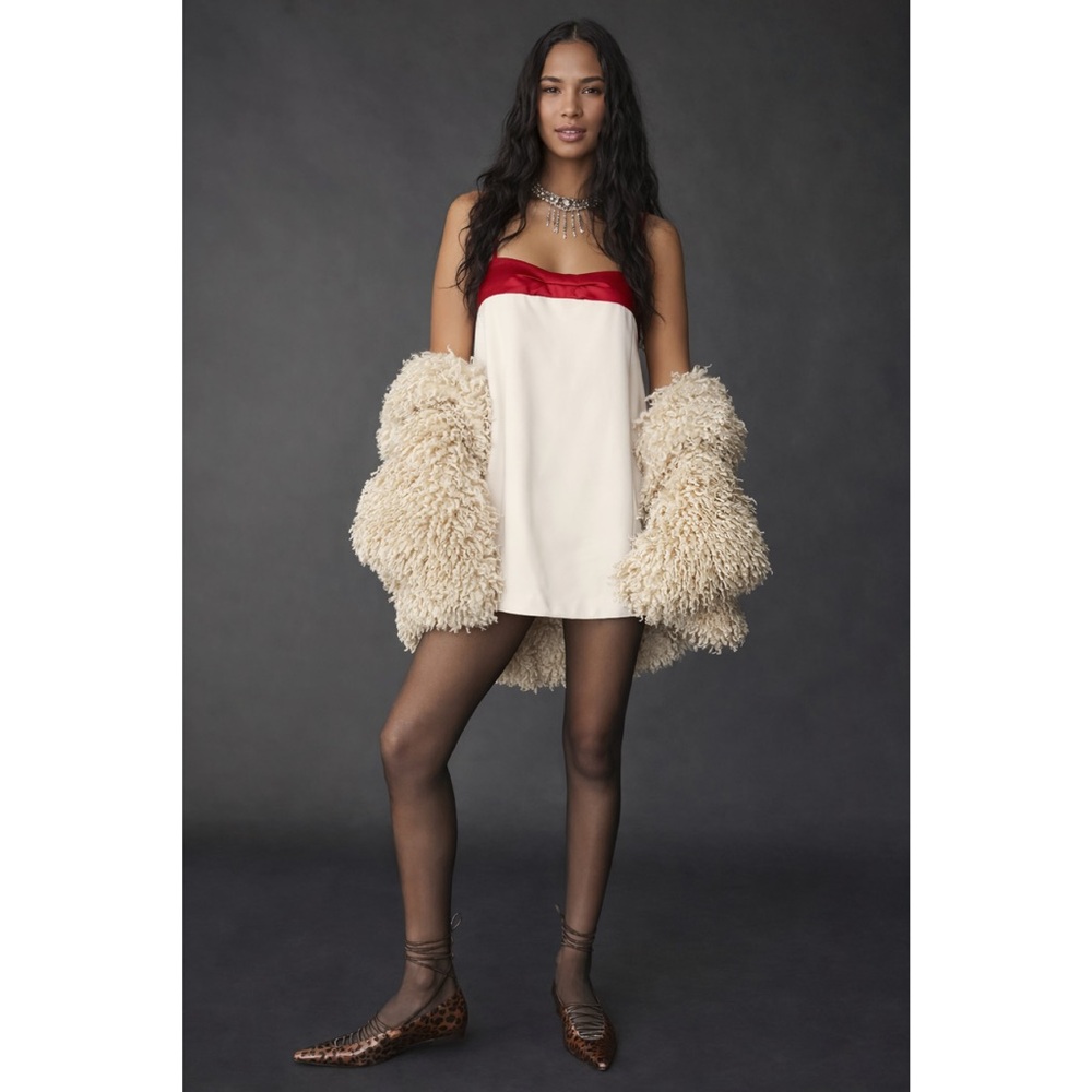 Free People | Pink Babydoll Verano Mini Dress in Sweet Combo ~ Brand New Medium - Picture 1 of 13